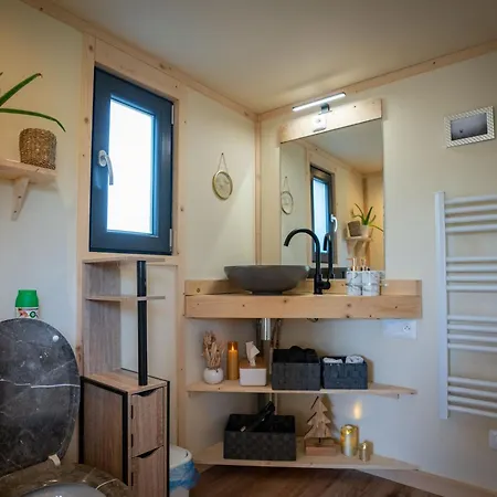 Horská chata Tiny House Avec Jacuzzi En Option Au Coeur Du Marais