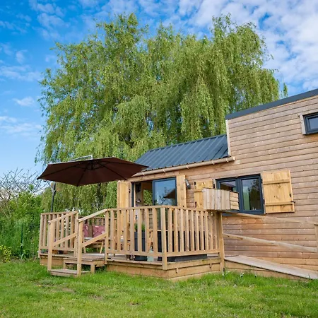 Tiny House Avec Jacuzzi En Option Au Coeur Du Marais Horská chata *