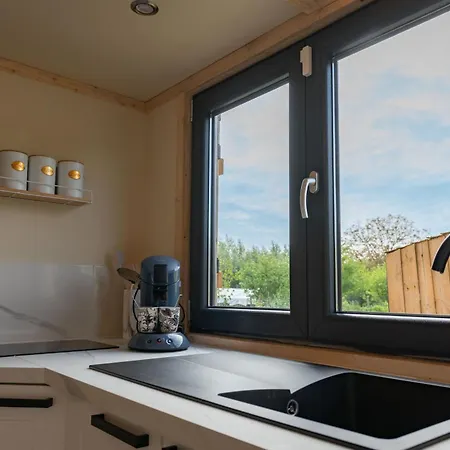 Horská chata Tiny House Avec Jacuzzi En Option Au Coeur Du Marais Saint-Omer (Pas-de-Calais)