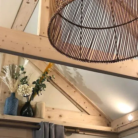 Horská chata Tiny House Avec Jacuzzi En Option Au Coeur Du Marais Saint-Omer (Pas-de-Calais)